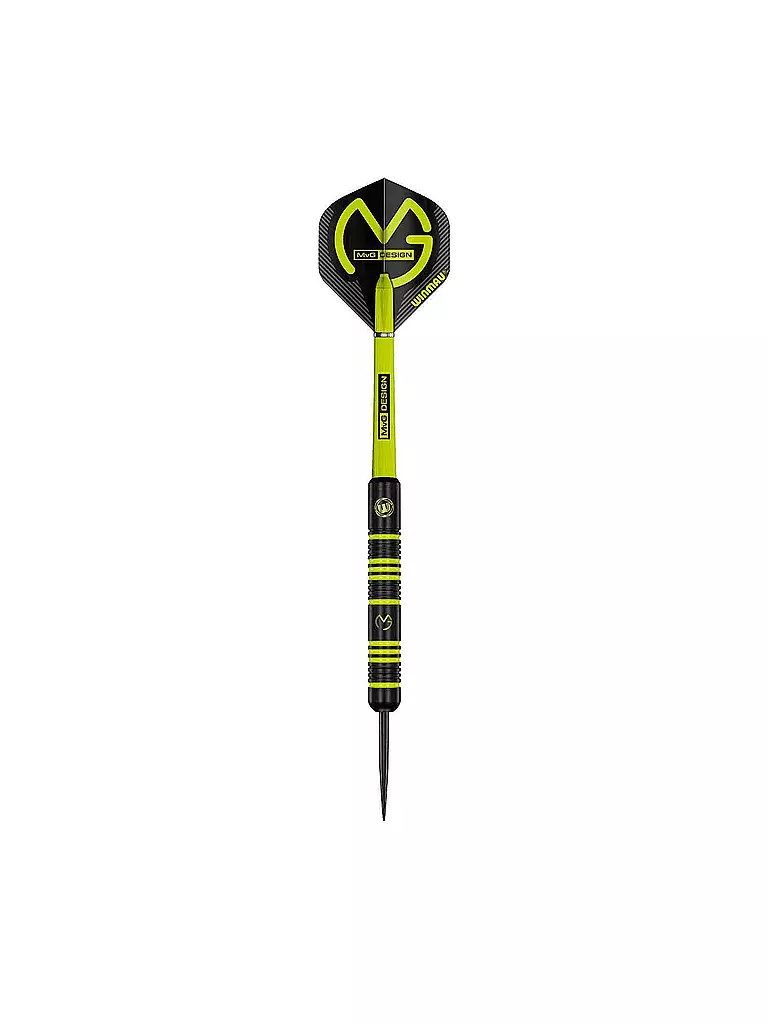 WINMAU | Steeldart-Pfeile MvG Ambition 22g | schwarz