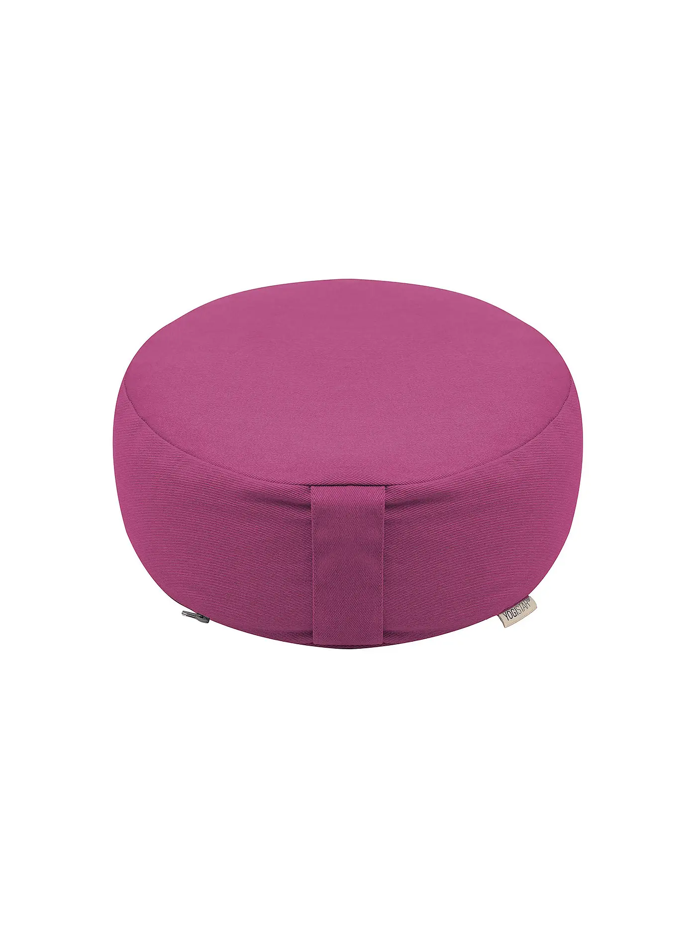 YOGISTAR | Meditationskissen Rund Dhyana | beere