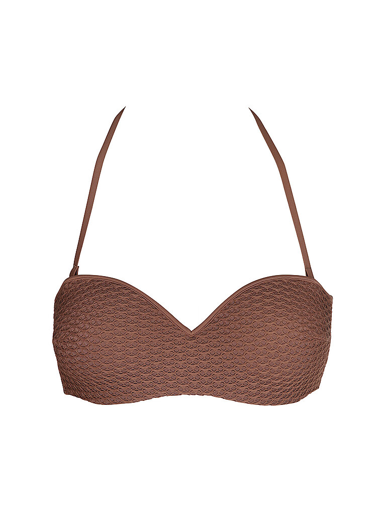YSABEL MORA YSABEL MORA Damen Bikinioberteil Bandeau braun | 75C, braun