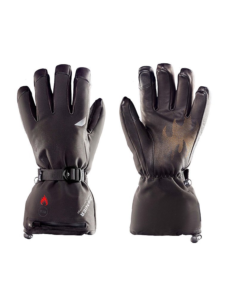 Zanier ZANIER Herren Skihandschuhe Heat.STX schwarz | 8,5, schwarz