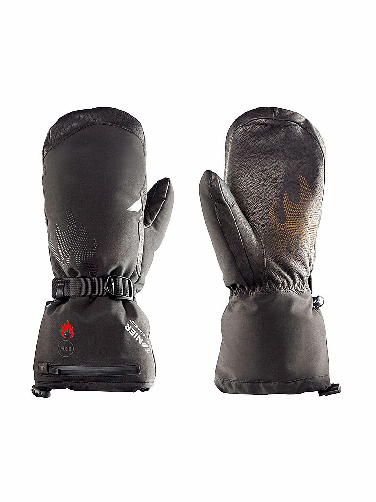 Zanier ZANIER Damen Fäustlinge Hot.stx beheizbar schwarz | 7, schwarz