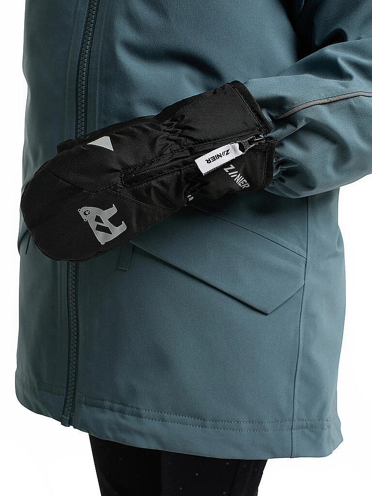 Zanier ZANIER Mädchen Skifauster Mitten schwarz | 0, schwarz