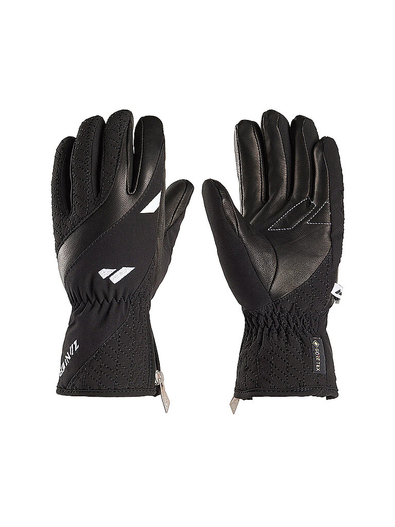 Zanier ZANIER Damen Skihandschuhe Aurach GTX schwarz | 6,5, schwarz