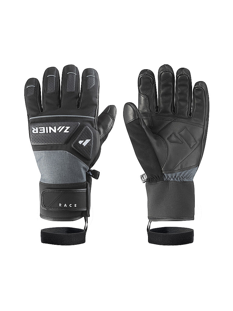Zanier ZANIER Kinder Skihandschuhe Race-Pro.STX schwarz | 4, schwarz