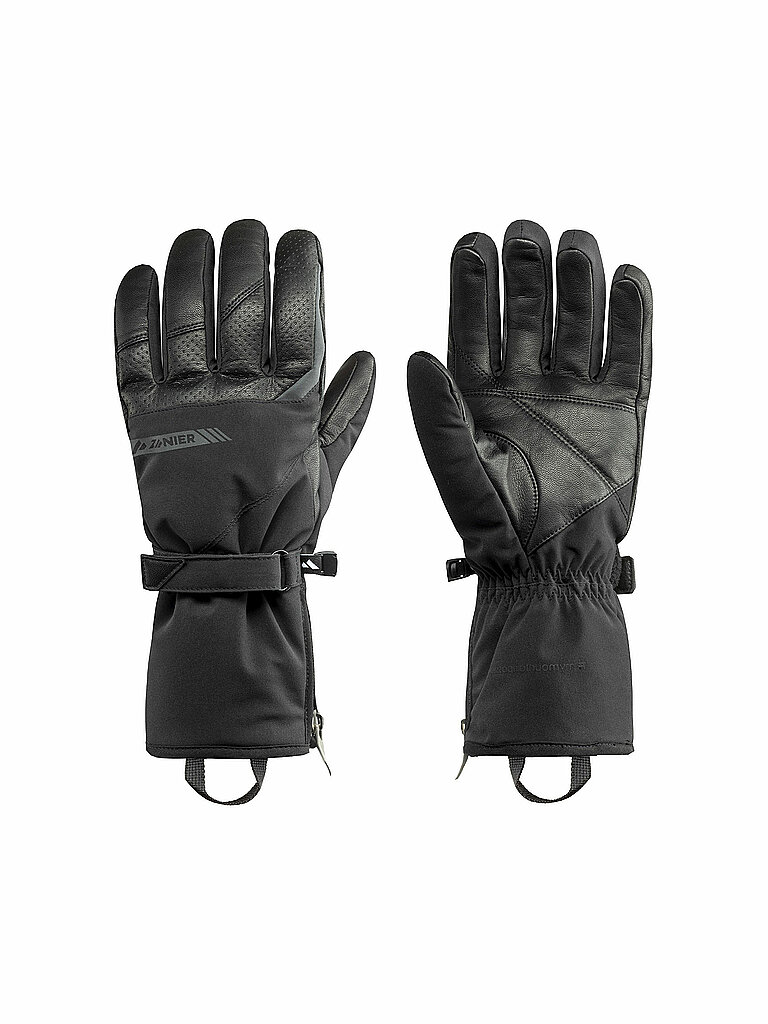 Zanier ZANIER Herren Skihandschuhe Gerlos.STX schwarz | 8,5, schwarz