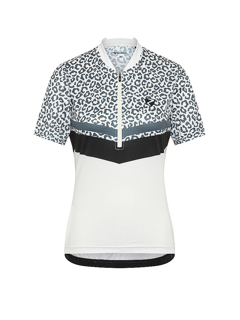 ZIENER Damen Radtrikot Naladia weiss | 46