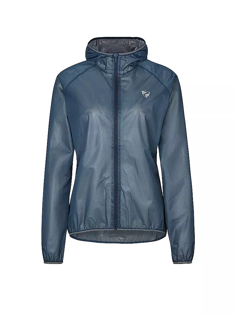 ZIENER | Damen Rad Regenjacke Natina | dunkelblau