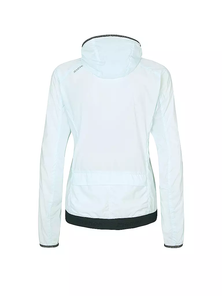 ZIENER | Damen Rad Windjacke Noria | weiss