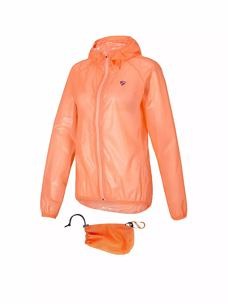 ZIENER | Damen Regenjacke Nea  | orange