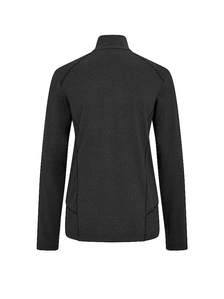 ZIENER | Damen Unterzieh Zipshirt Jemilki | schwarz