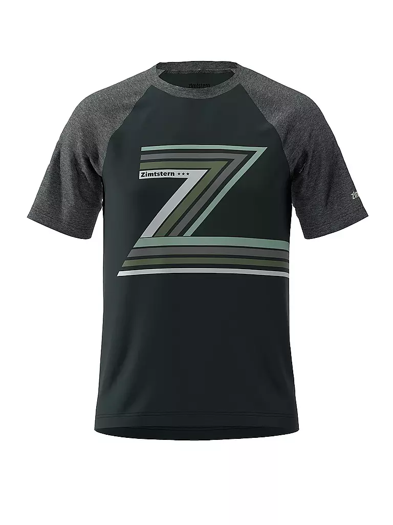 ZIMTSTERN | Herren Bikeshirt The Z-Tee | grau