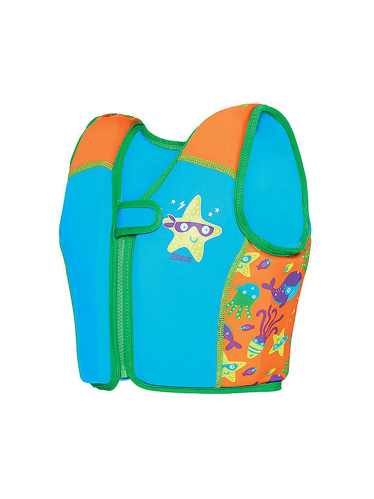 Zoggs ZOGGS Schwimmweste Super Star blau | 15-18 KG, blau