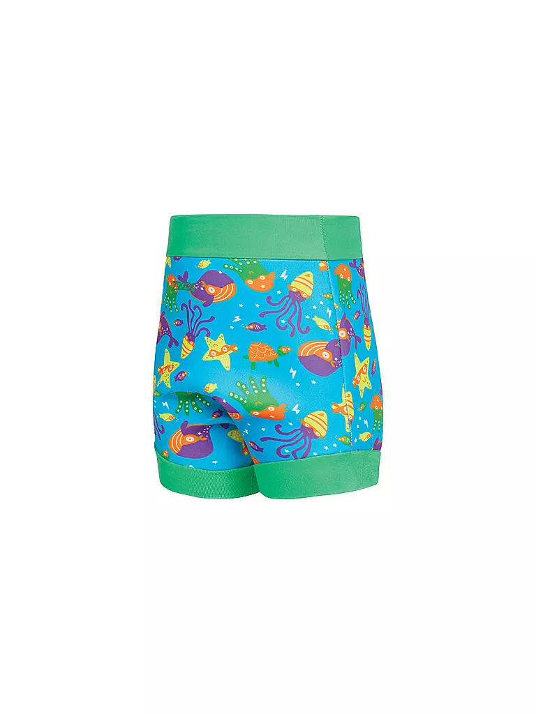 ZOGGS | Mini Jungen Beinbadehose Super Star Nappy | grün